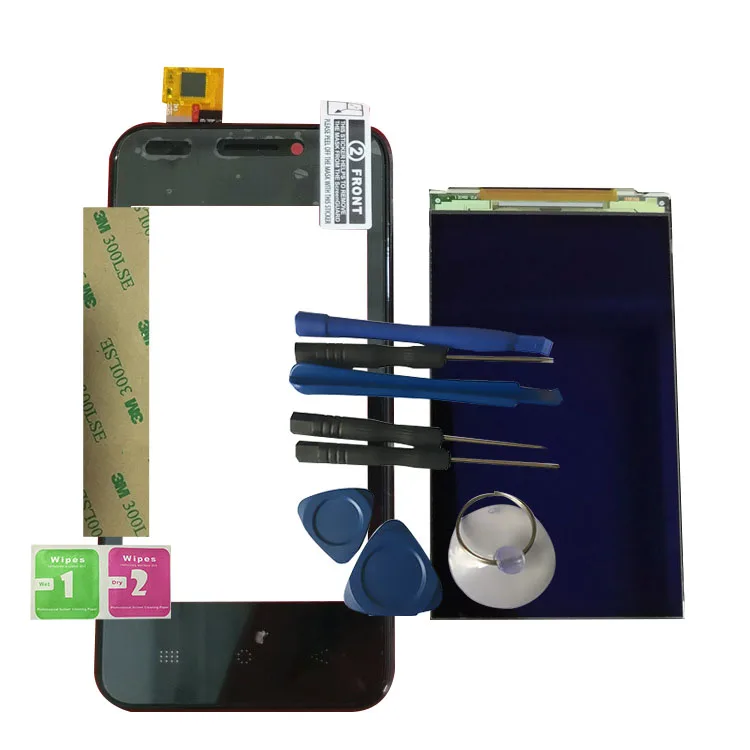 

RYKKZ For THL A3 LCD Display With Touch Screen Digitizer Replacement With Tools+3M Sticker