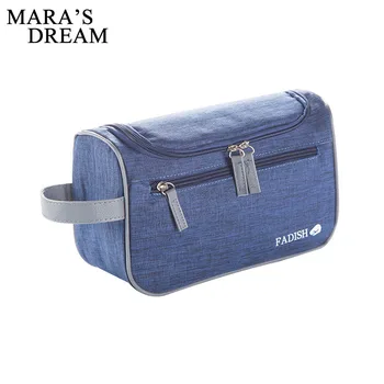 

Mara's Dream Unisex Hanging Makeup Bag Nylon Travel Organizer Cosmetic Bag for Women Necessaries Make Up Case Wash Toiletry Bag