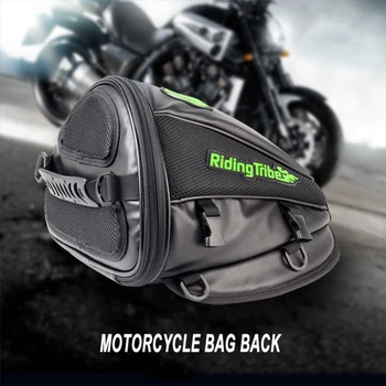 

Motorcycle Tail Bags Back Seat Bags Kit Travel Bag Motorbike Sport Luggage Rear Seat Rider Backpack