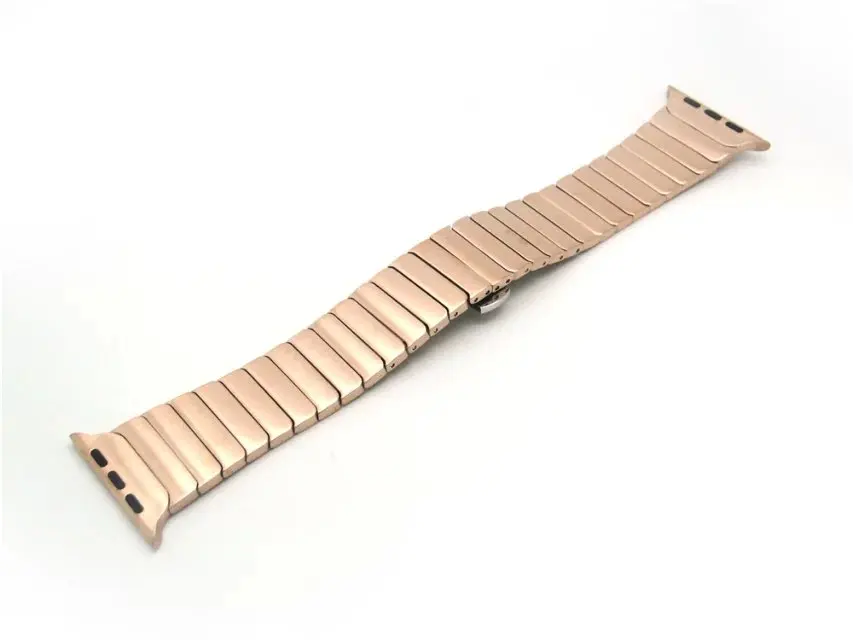 Роскошный ремешок для часов металлический 42 мм Apple watch нержавеющая сталь браслет