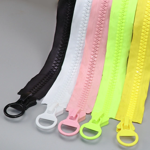 15 75cm Huge Two Way Separating Plastic Zippers for Sewing, Cotton  Clothing, Winter Coat Heavy Duty Zippers Bulk - AliExpress