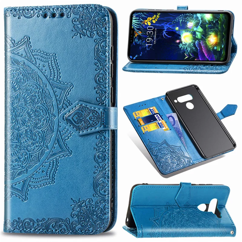 

3D Floral TPU Leather Flip Cover For LG K50 K40 K30 K11 K10 K9 K8 X Power 2 Case Wallet Bag For LG G7 G8 V50 THINQ 5G Q60 Case