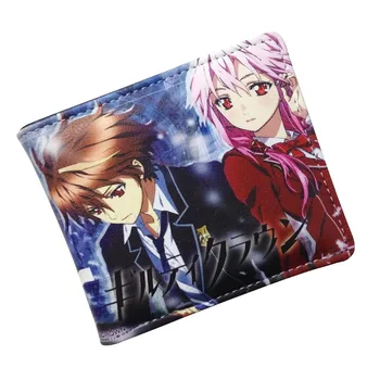 

Anime Folding Wallet/Guilty Crown Yuzuriha Inori & Ouma Shu High Quality Short PU Purse