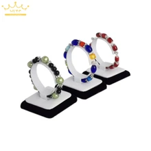 Ювелирные изделия дисплей 3 шт./лот бархат и кожа браслет ножной браслет часы цепь стенд держатель стойки комплект