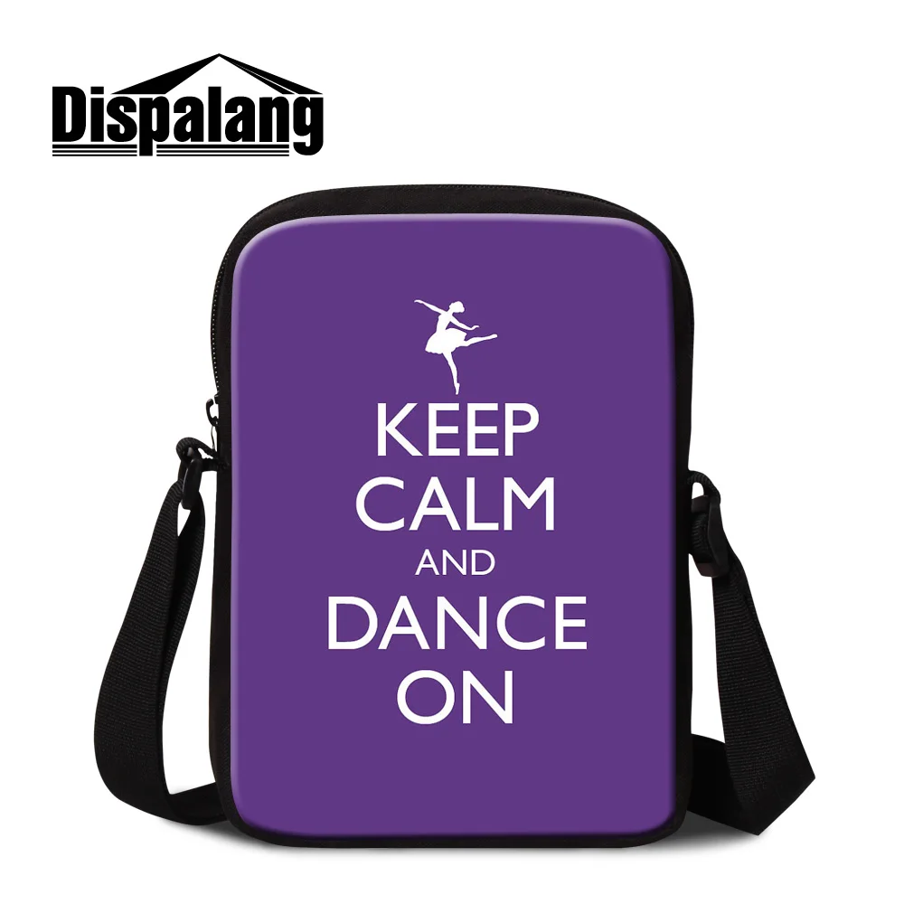Красивая танцевальная балетная сумка-мессенджер для девочек Красивая Женская мини-сумка через плечо для путешествий дизайнерская сумка через плечо на заказ - Цвет: Серебристый