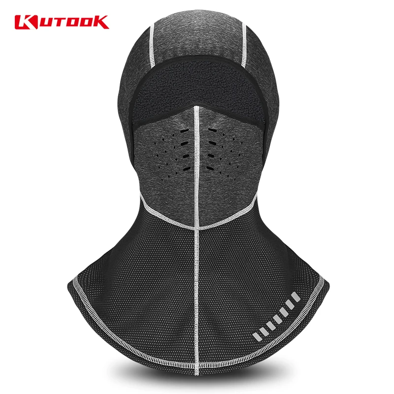 KUTOOK Winter Warm Neck Face Ski Mask Replaceable Bicycle Half Cover Hood Snowboard Headwear |