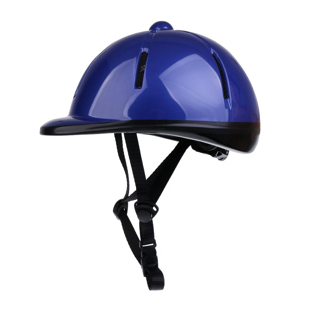 Children Kids Adjustable Horse Riding Hat/Helmet Head Protective Gear - Blue | Спорт и развлечения