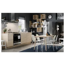 Ковер ручной работы безворсовый, синий 170x240 см