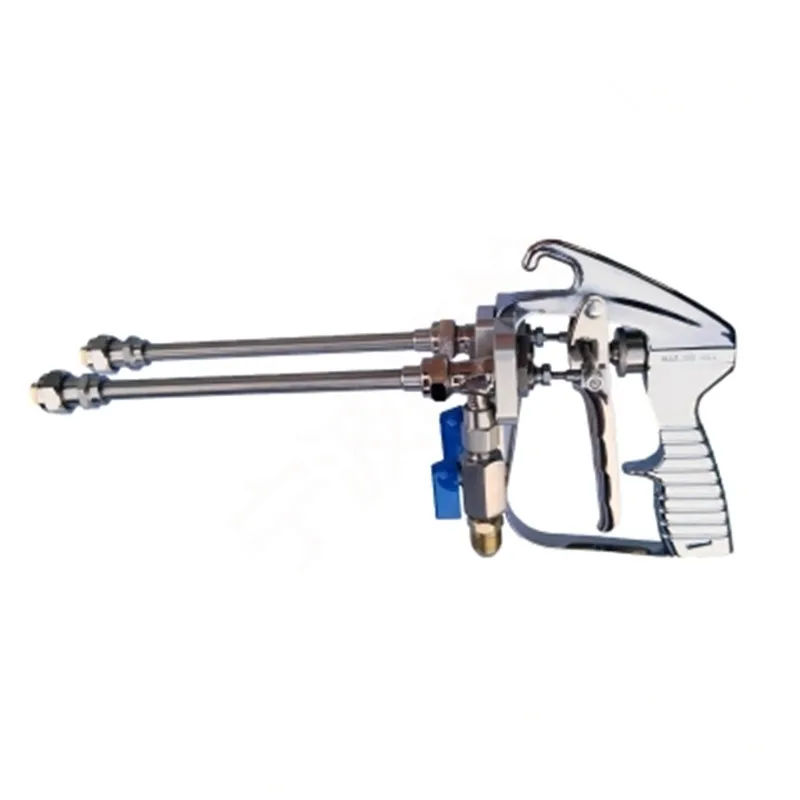 

Stainless steel double head airless spray gun long stem airless spray gun rubber asphalt spray gun waterproof repair gun