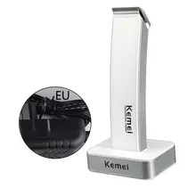 Профессиональный цифровой триммер для волос перезаряжаемая электрическая машинка для стрижки волос Мужская Беспроводная стрижка Регулируемая Расческа с щеткой