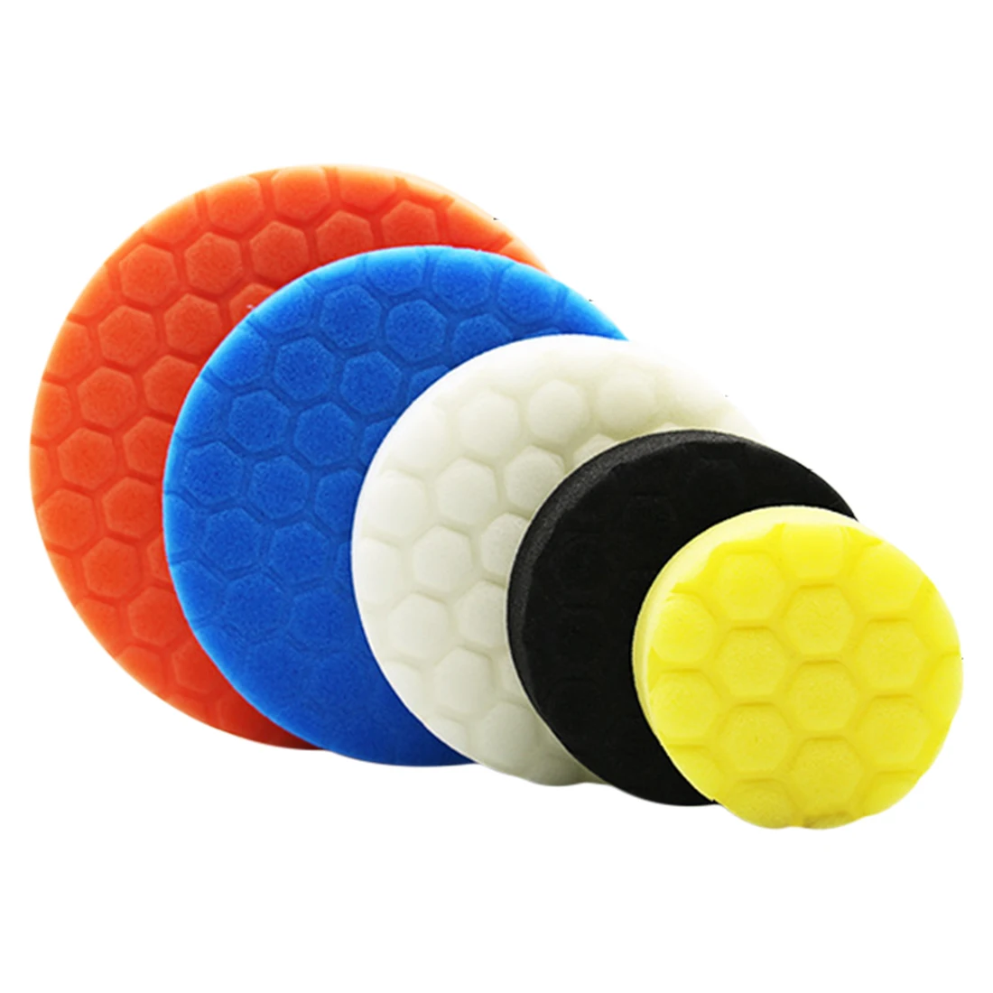 

3pcs 3/4/5/6/7 Inch Buffing Sponge Polishing Pad Hand Tool Kit For Car Polisher Wax Free Shipping