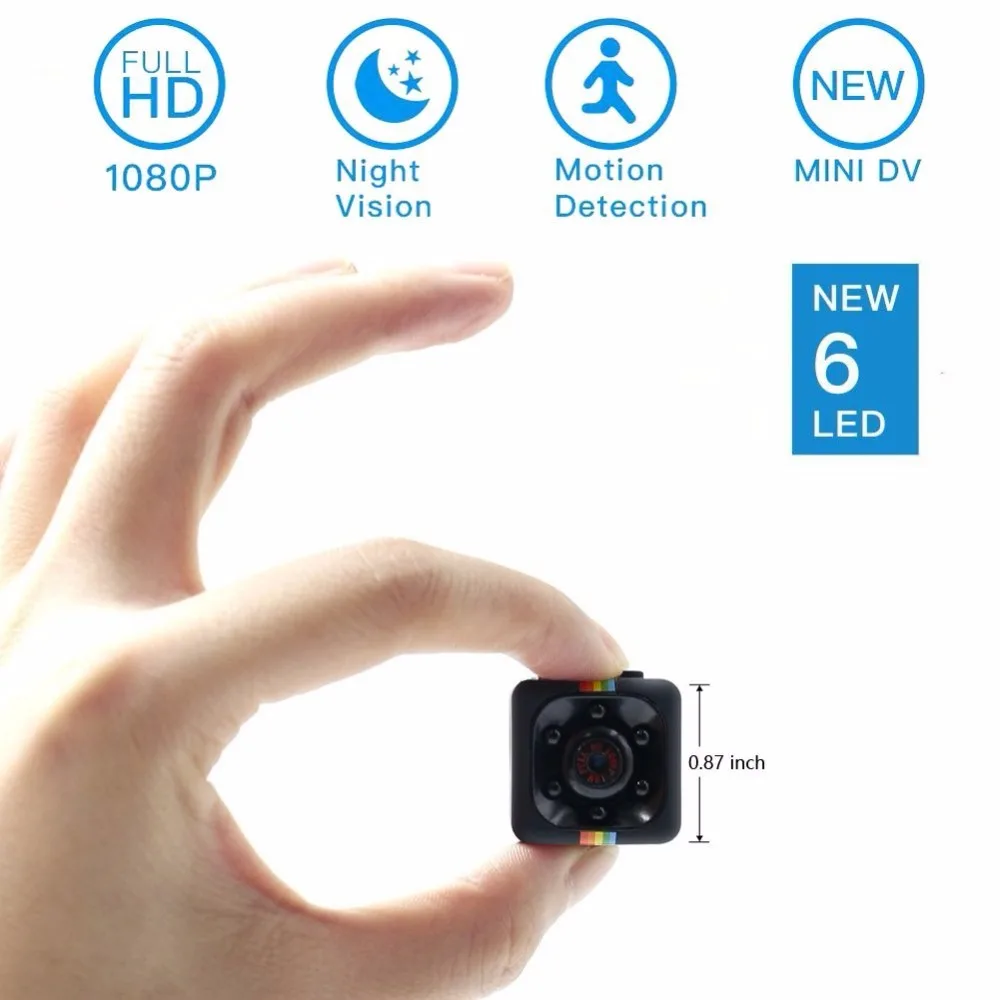 

SQ11 Mini Camera 1080P Sport DV Mini Infrared Night Vision Monitor Concealed Camera Car DV Digital Video Recorder PK SQ12 SQ 11