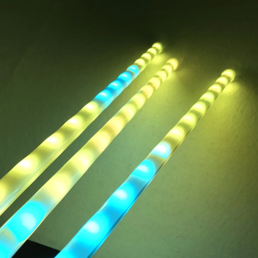 Модифицируемая модель 16 мм цвет молочный 12 В постоянного тока 0 5 м 3D WS2812B RGB лампа