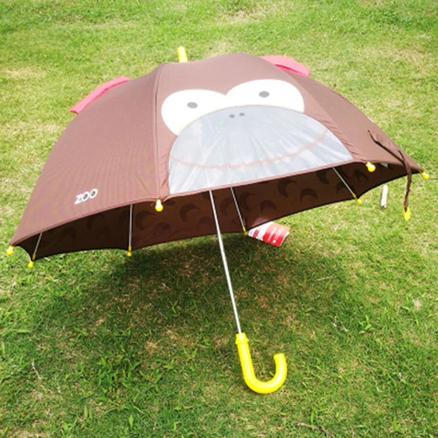 Милый мультяшный зонтик для детей, девочек и мальчиков, прозрачный зонтик, детский аниме, длинный единорог, собака, искусство Akulu Cocuk Arabalari Usefull 783