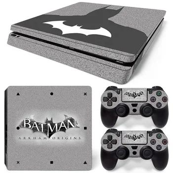 

New Vinyl PS4 Slim Skin Sticker Cover For Sony PlayStation 4 Slim Console And 2 Controller Skins PS4 Slim Accessory