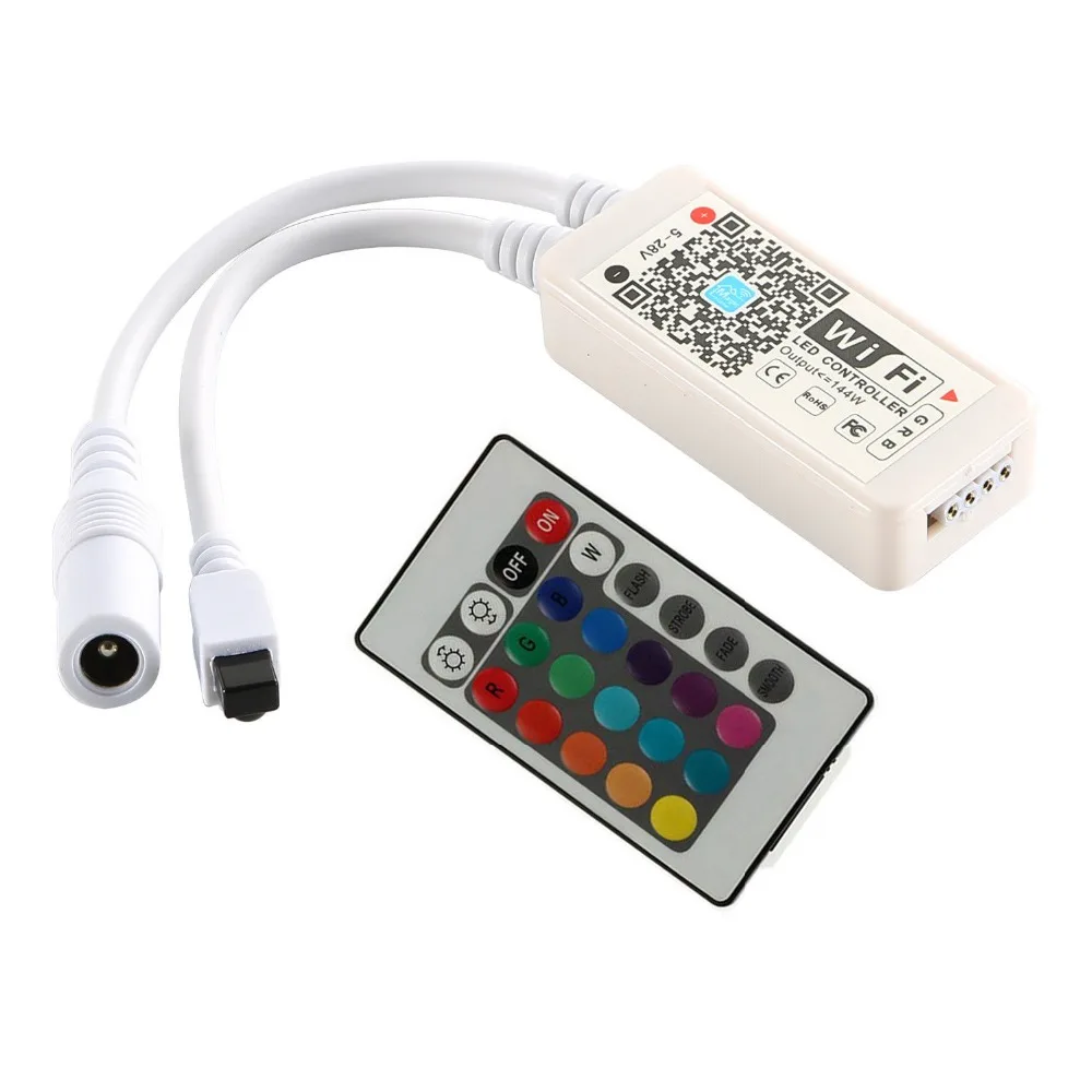 16 миллионов цветов управления музыкой Wi Fi RGB / RGBW led контроллер для смартфона и