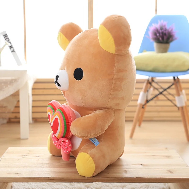 20 см/30 см San x Rilakkuma милый медвежонок мягкие игрушки милая мягкая подушка плюшевая