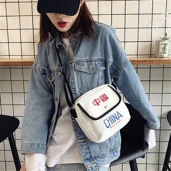 

Crossbody bags for women 2019 Fashion Girl Handbag Lady Shoulder Bag Tote Purse Canvas Causal Messenger bolsas feminina