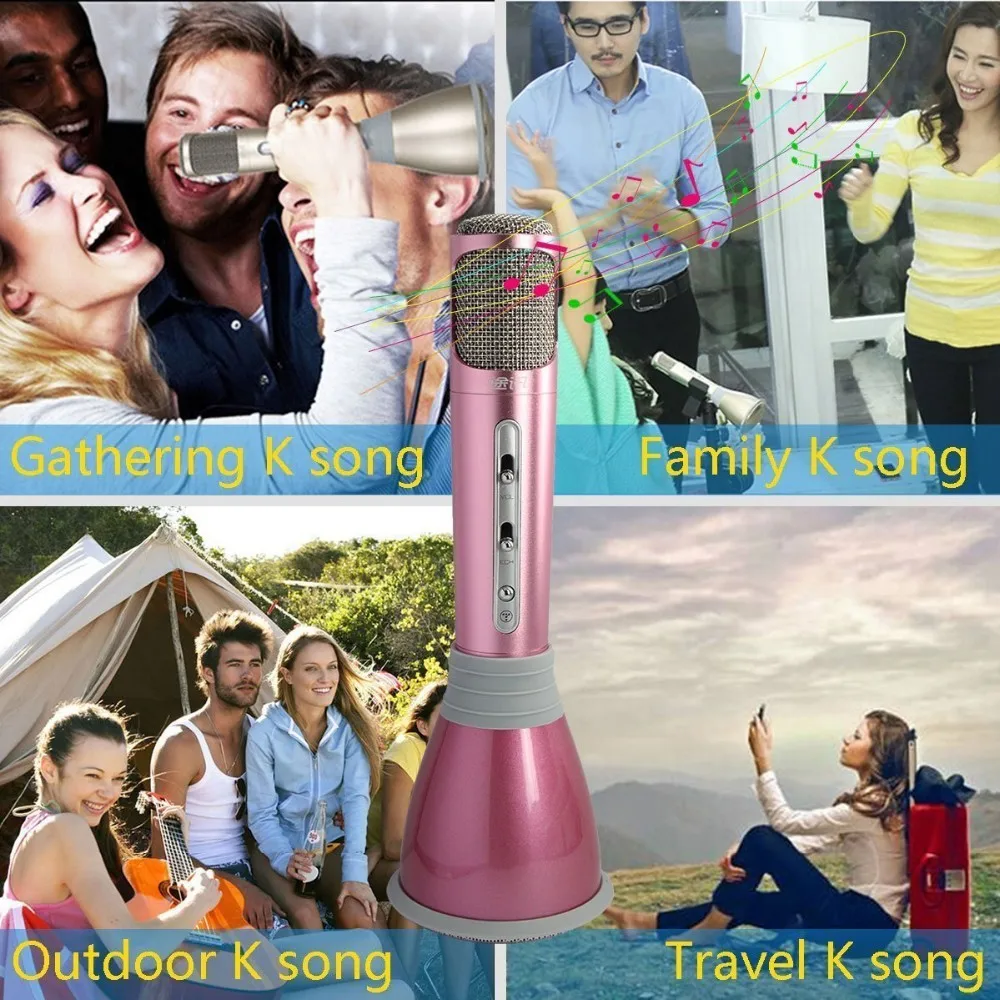 Outdoor Microphone Karaoke Professional Wireless Microphone From Factory (8)