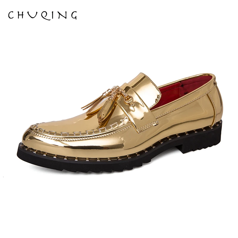 

CHUQING Men Shoes Slides Zapatos Casual De Hombre Summer Wedding Mens Dress Shoes