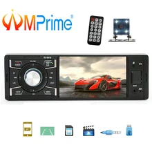 AMPrime 1 Дин радио 4 «аудио стерео Bluetooth FM радио FM USB AUX MP5 автомобильный мультимедийный плеер Поддержка Камера ото Teypleri