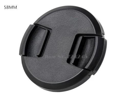 

Camera Lens Cap Protection Cover 55mm With Anti-lost Rope