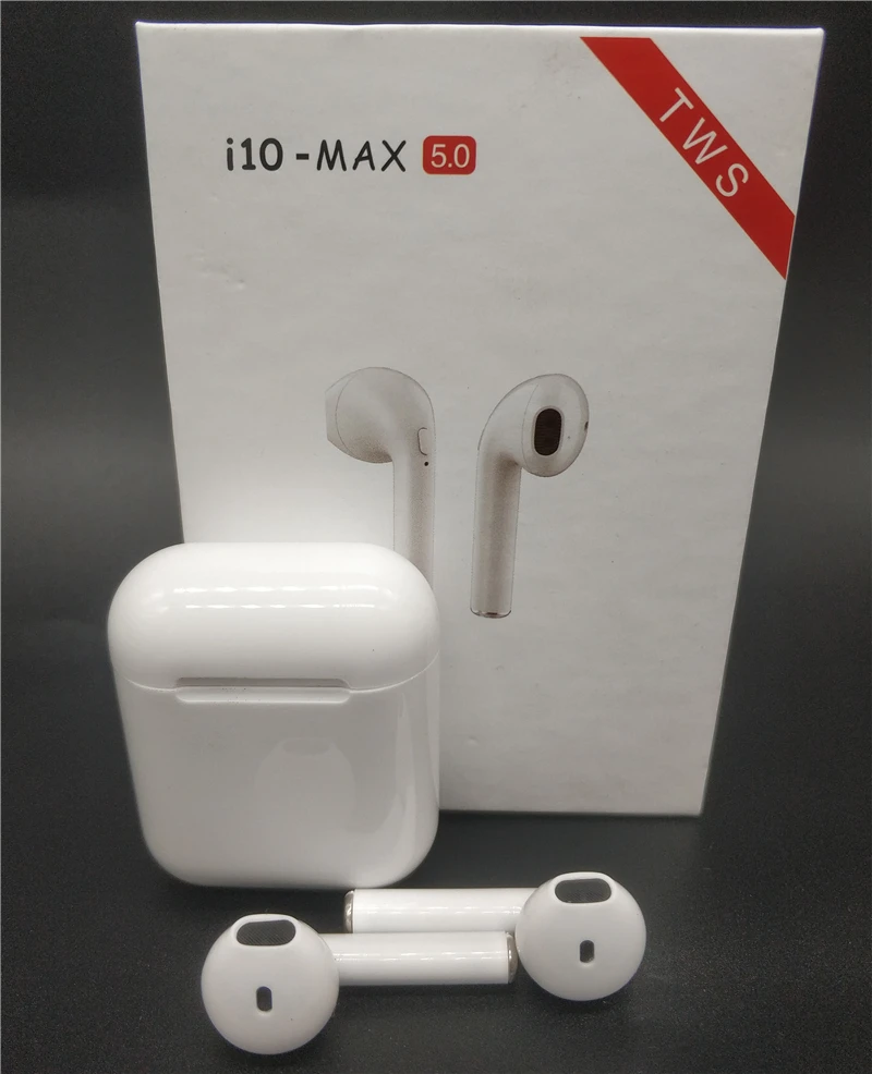 I10 max TWS беспроводные наушники Bluetooth 5,0 наушники с микрофоном для iPhone 8plus Xiaomi huawei LG samsung S6 S8