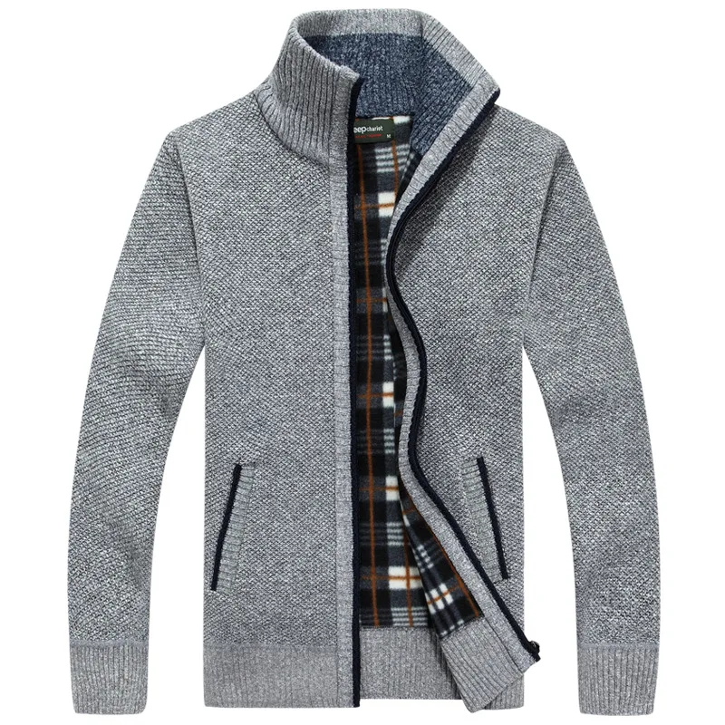 NIGRITY осень зима мужской свитер куртка Толстая теплая свободная Мужская Верхняя одежда плюс размер 14 цветов на выбор
