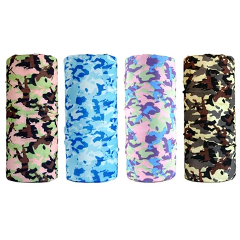 

Camo Scarf Seamless cycling hiking Scarf Face Mask Headband Headwear Scarf Wrap Cool Neck for Running Bandanna