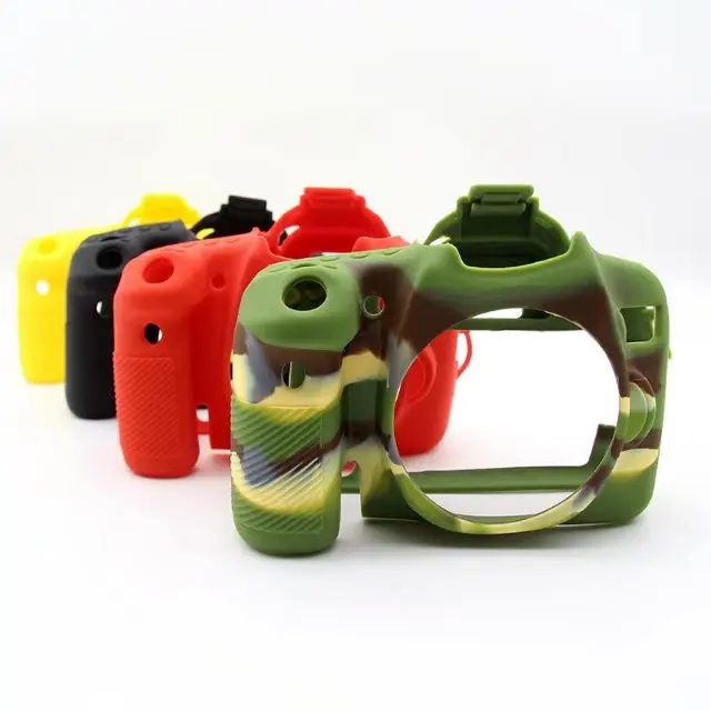 70D Soft Camera case cover Silicone Rubber Protective Camera Body Cover