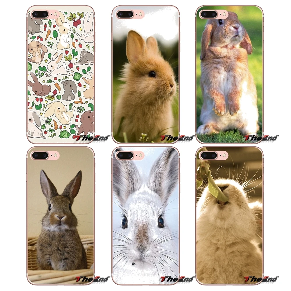 

Love Rabbit Soft TPU Cell Phone Case Cover For Samsung Galaxy S9 Plus Note 8 One Plus oneplus 5T Meizu M5s LG V30 HTC U11
