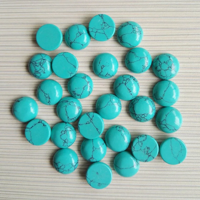 

Wholesale 50pcs/lot calaite stone beads round CAB CABOCHON stone beads size 14x14mm free shipping