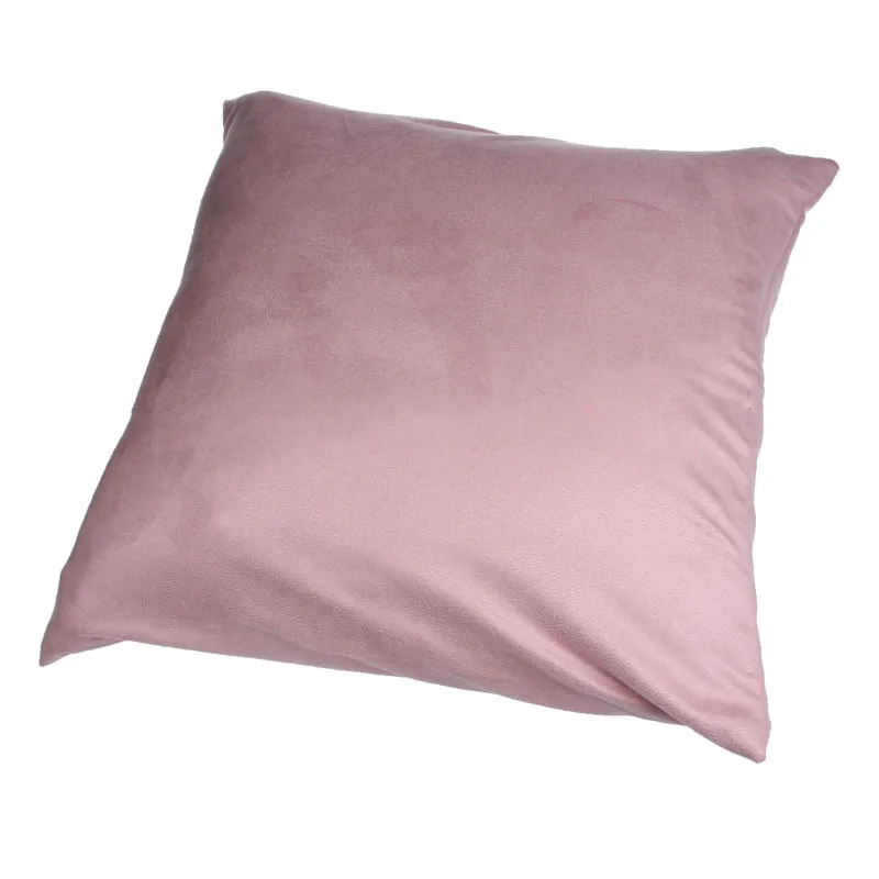 Конфетного цвета замши подушка крышка роскошное Покрывало наволочки Чехлы для подушек декоративные подушки для домашнего декора# R5