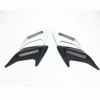 

2Pcs/Set Car Side Air Flow Vent Fender Decoration Sticker for toyota yaris corolla vw touran smart peugeot bmw e87 1 series