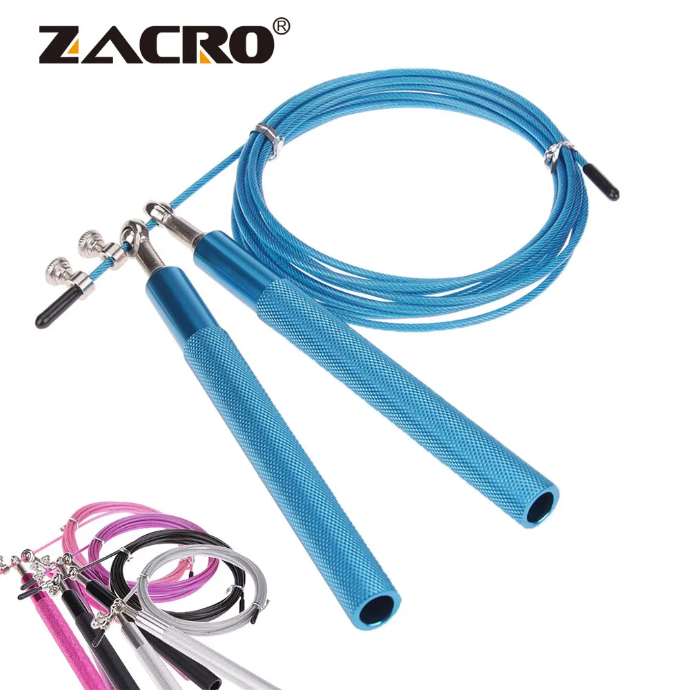 

3.1m Speed Jump Rope Professional Steel Skipping Rope for Crossfit Boxing Fitness Home Gym Skip Workout Training Spare Cable