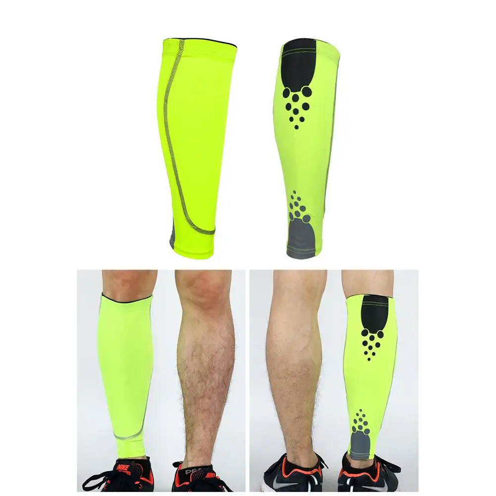1PC Elastic Knee Calf Support Football Leg Sleeve Calf Compression