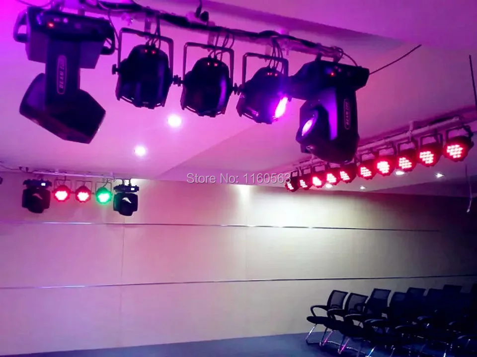 Liga de Alumínio Led Par 200 w Cob 4in1 Rgbw e rgb 3in1 e branco Frio Branco Quente Levou Par Pode Par64 Refletor Led dj Luz Dmx Controll 36 China light dmx controller Suppliers