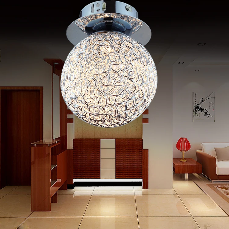 

free shipping LED lustres de teto dia 15cm alluminum ceiling lamp 110V or 220V