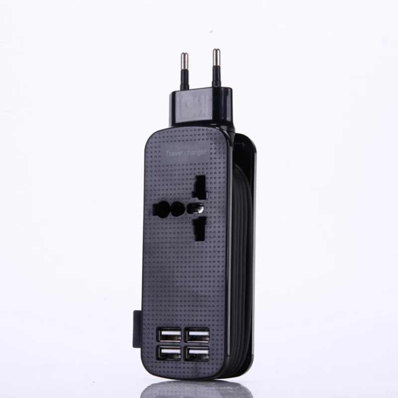 4usb адаптер умная зарядная головка многопортовое usb зарядное устройство|Адаптеры