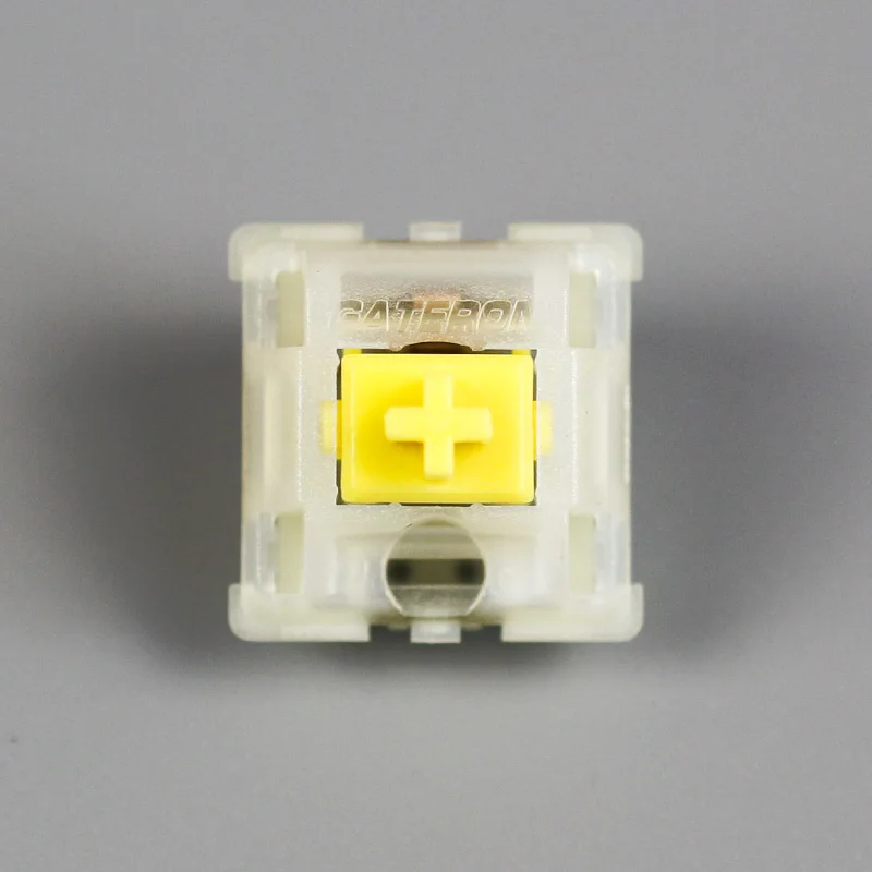 Корпус переключателя Gateron 5pin milky для клавиатуры mechaniacl - Цвет: gateron milky yellow