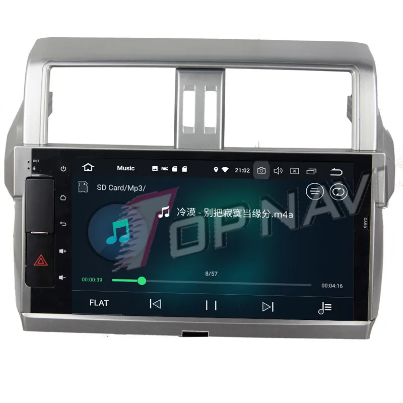  Topnavi Octa Core Android 9.0 Car Multimedia Player For Toyota PRADO 2014-2015 Audio Radio Stereo 2