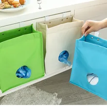 1 шт. 420D нейлоновые мешки для мусора Висячие кухонные хозяйственная сумка для пакетов мусорное ведро бытовые инструменты для уборки ок 0196