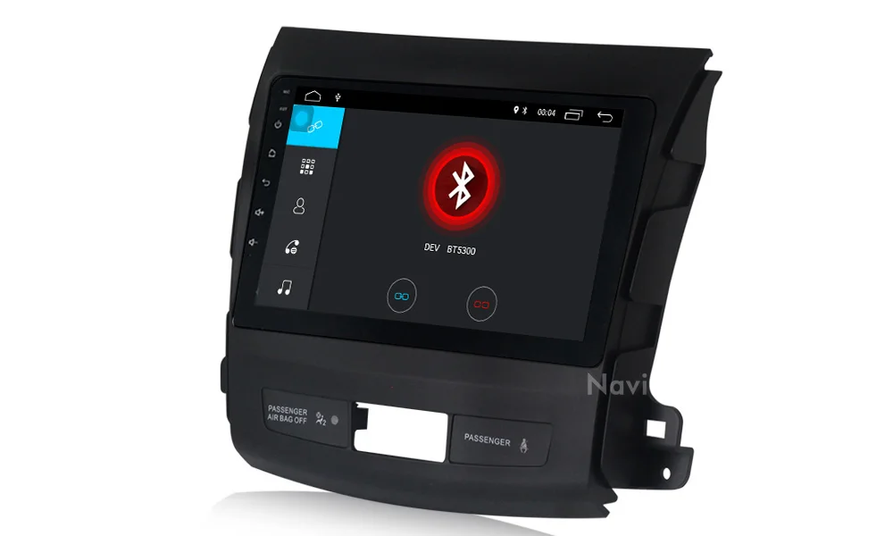 Excellent NaviFly Android8.1 Car Audio dvd player for Mitsubishi Outlander 2005-2011 support view camera DVR DAB+ TPMS Bluetooth 4G wifi 19