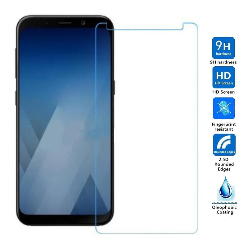 Для Samsung A7 2018 Защитная пленка для экрана Galaxy A8 A530 закаленное стекло Plus A730 |