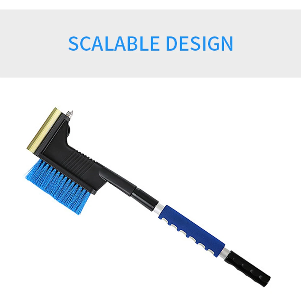 Многофункциональная лопата для автомобиля, прочный Снежный скребок для льда, щетка для снега, лопата для удаления на зиму