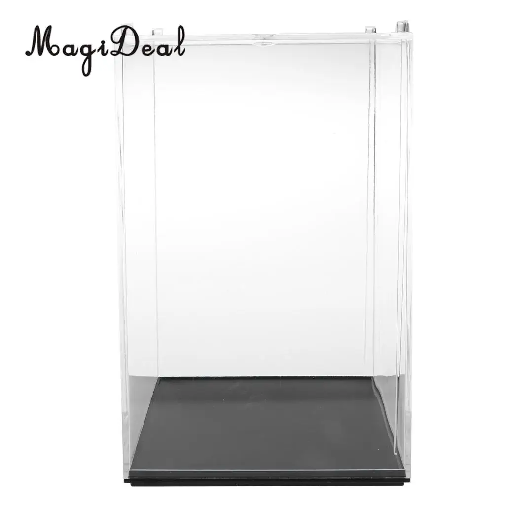 10x10x14cm Acrylic Model Display Case Dustproof Protection Display Box for Model Action Figures Accessory