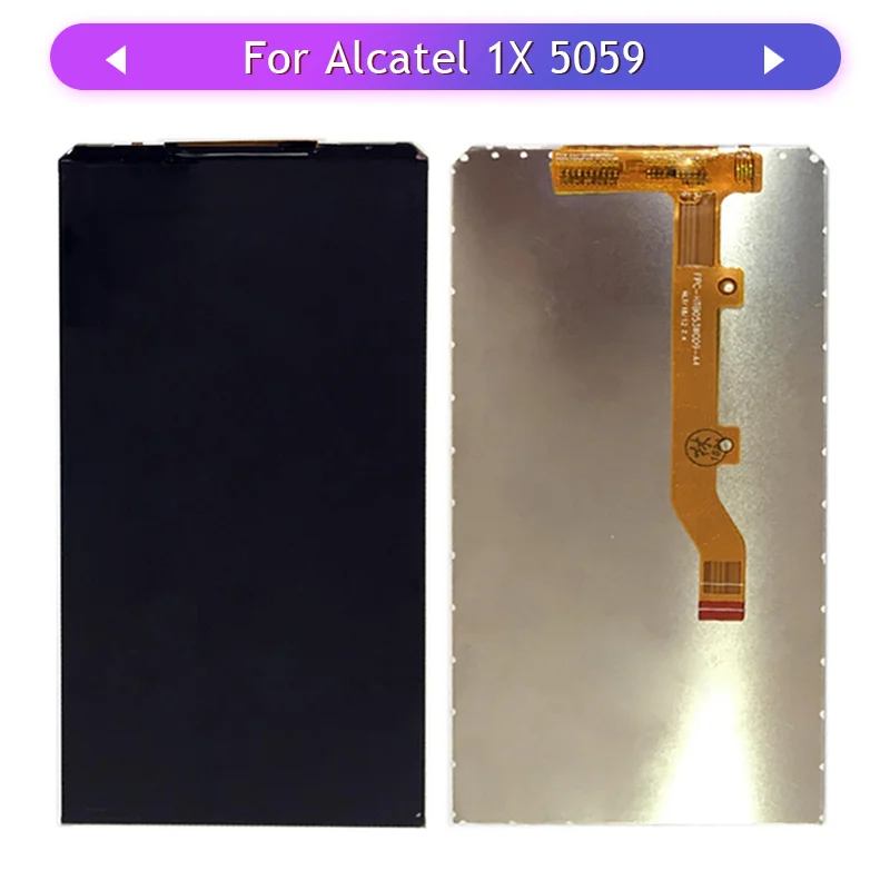 

For Alcatel 5059 1X 5059A 5059D 5059I 5059J 5059T 5059X 5059Y Screen Single LCD Display Glass Digitizer Replacement