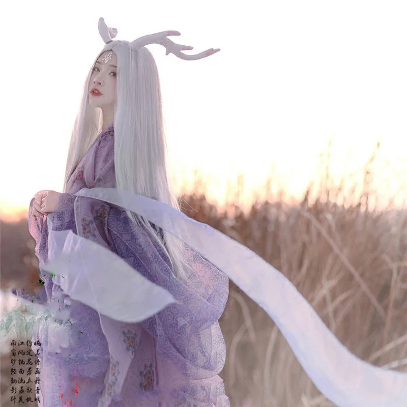 Jiao Zhu Zhuan Dragon Princess женский костюм Hanfu фото дом костюм для тематической фотографии Косплей Hanfu Dragon Ball