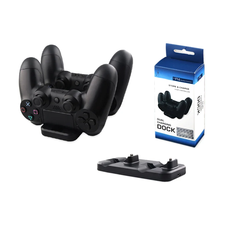 

PS4 Game Controller Data Frog Dual Gamepad Charge Controller Charging Power Station Dock For Sony Playstation 4