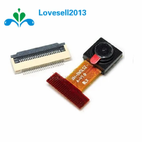 

640 x 480 CMOS Camera Module OV7670 +24 pin Socket 2.5V-3.0V 0.3 Mega Pixel lens